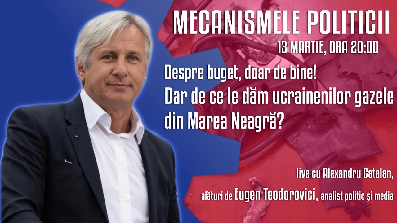 Despre buget, doar de bine! Dar de ce le dăm UCRAINENILOR gazele din Marea Neagră?