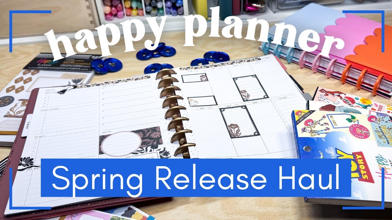 How I Am Using the NEW Parenting Layout from Happy Planner [April 2025 Spring Haul]
