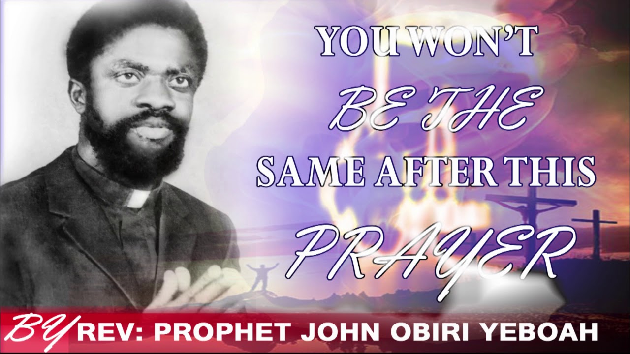 YOU WON'T BE THE SAME AFTER THIS PRAYER