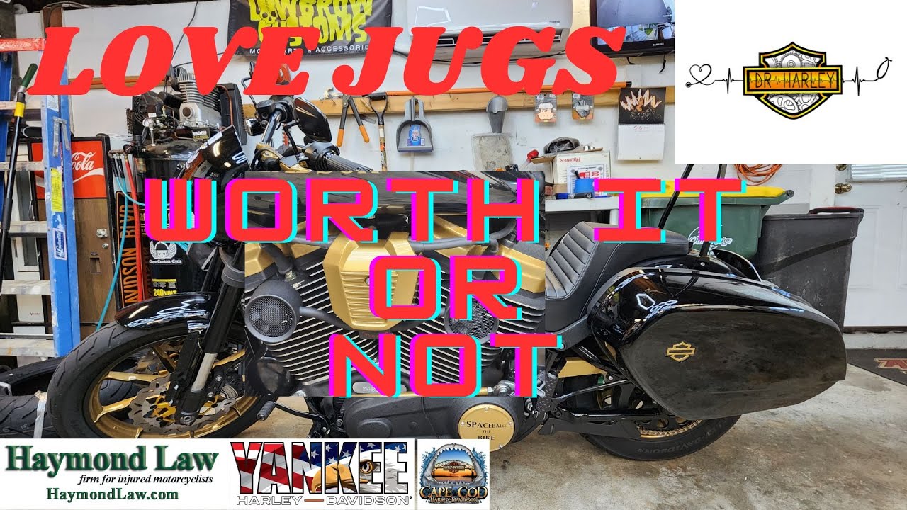 Love Jugs install and review, #harley #harleydavidson #softail