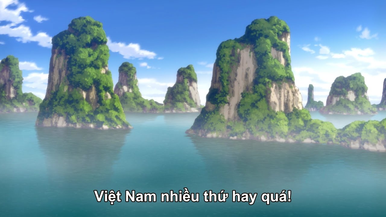 Vịnh Hạ Long trong Anime