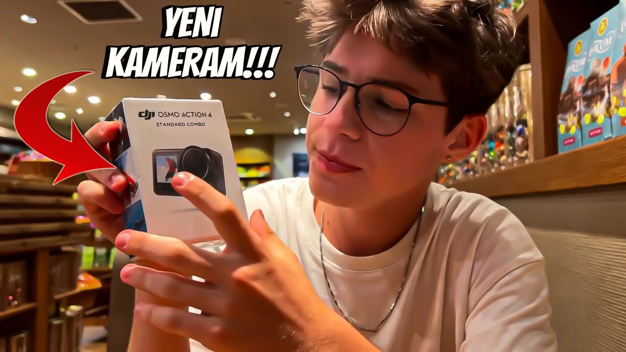 Sonunda yeni kamera aldım !!! Kutu a&ccedil;ılımı - İnceleme yaptık