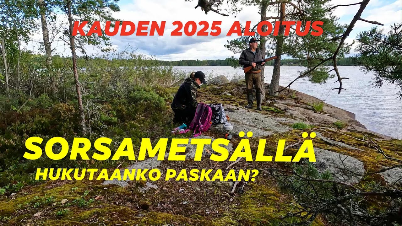 Sorsastus aloitti meidän metsästyskauden 2025 @KorpiTiimi