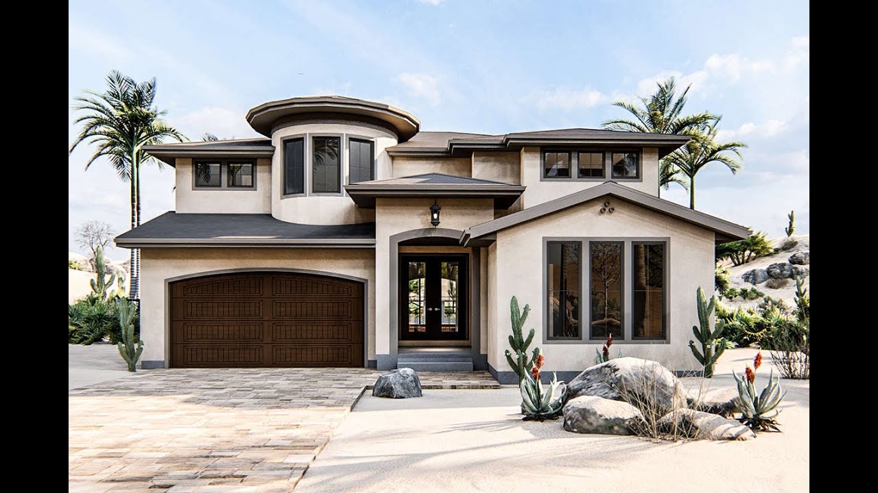 MEDITERRANEAN HOUSE PLAN 963-00377
