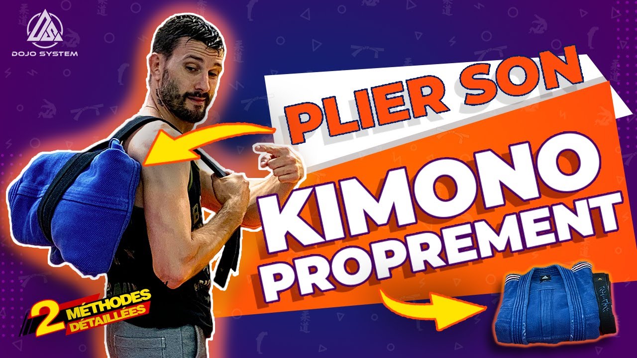 Comment plier son Judogi (kimono) proprement (en 2 méthodes détaillées)