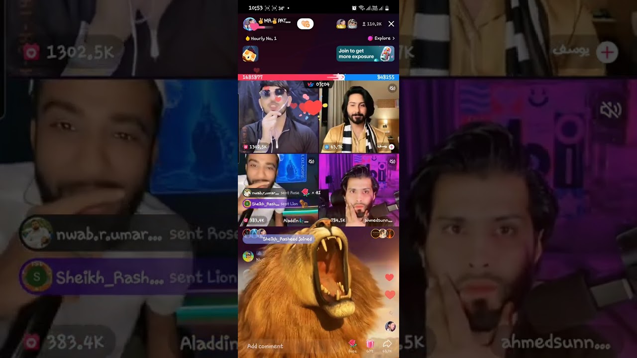 mr patlo vs yousaf  /2nd best of three again leader win  jutt dy yaar jutt dy nal / 121k viewers