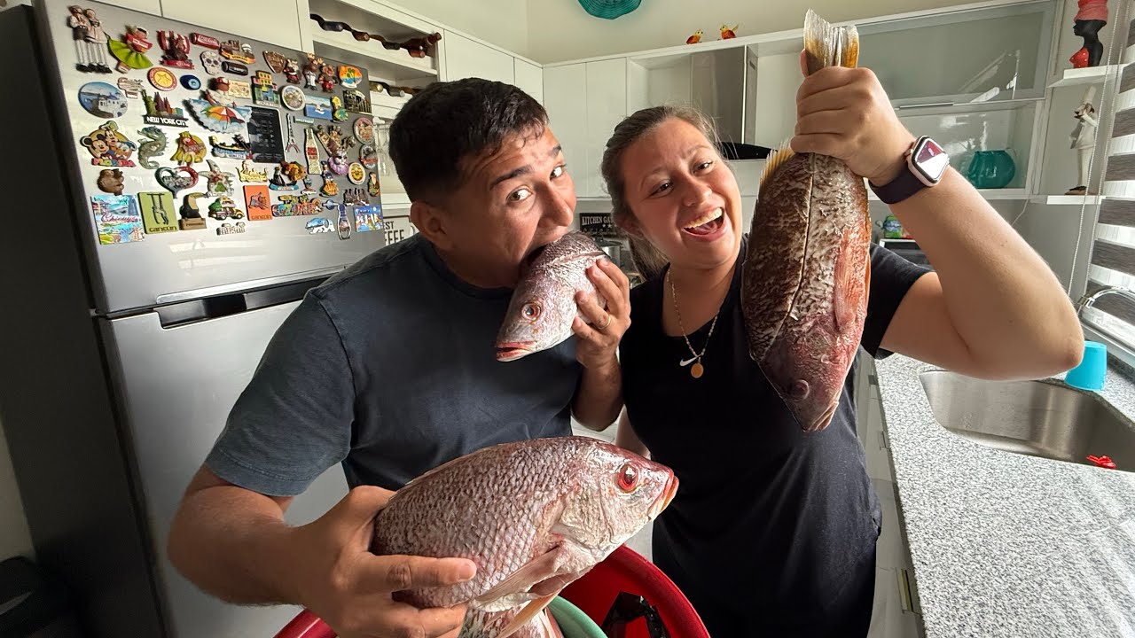 COCINANDO PESCADO FRITO CON @Nano Nano 🇸🇻🐟