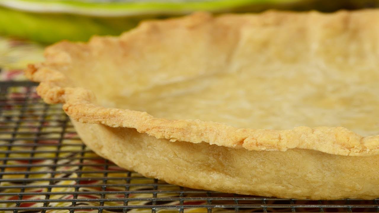 Prebaked Pie Crust Recipe Demonstration - Joyofbaking.com