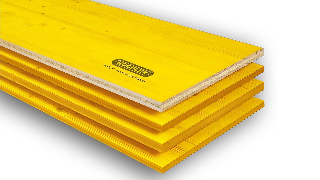 3 Ply Yellow Formwork Panel