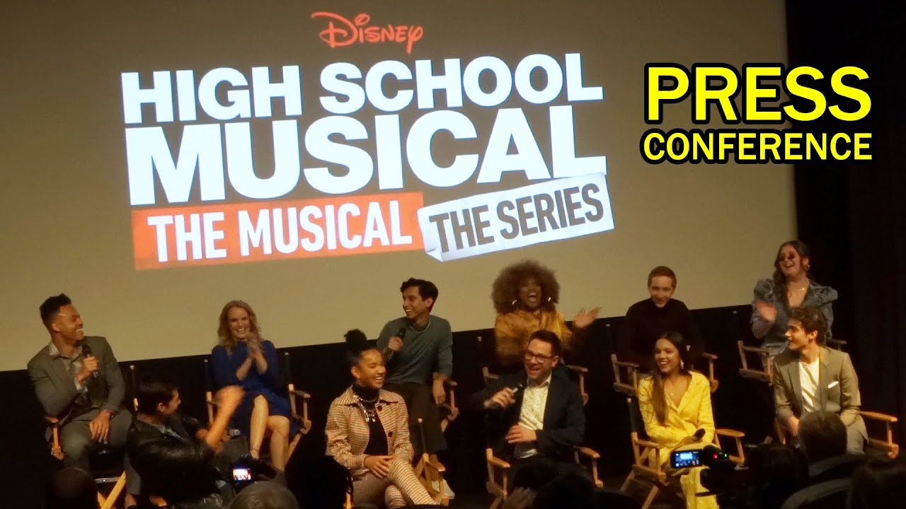 Пресс-конференция «High School Musical: The Musical: The Series» с актёрами и создателями