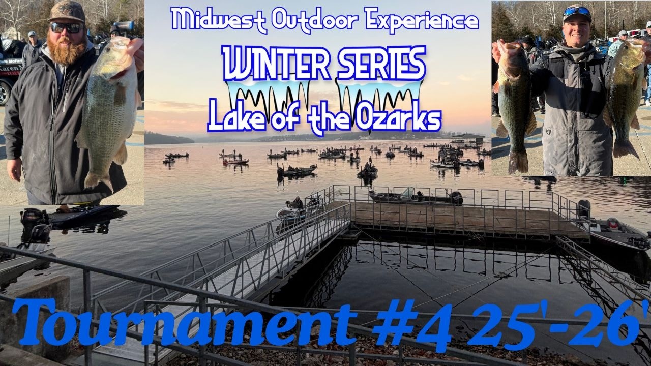 Зимняя серия турниров Midwest Outdoor Experience | Турнир 4 | Озеро Озаркс