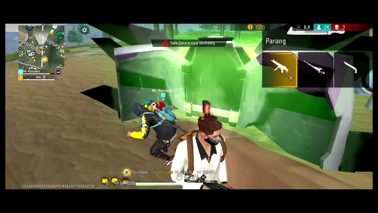 BR -rankpus  duo players  strak vs squad