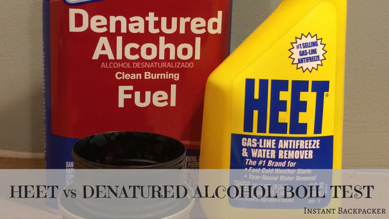 HEET vs Denatured Alcohol Boil Test