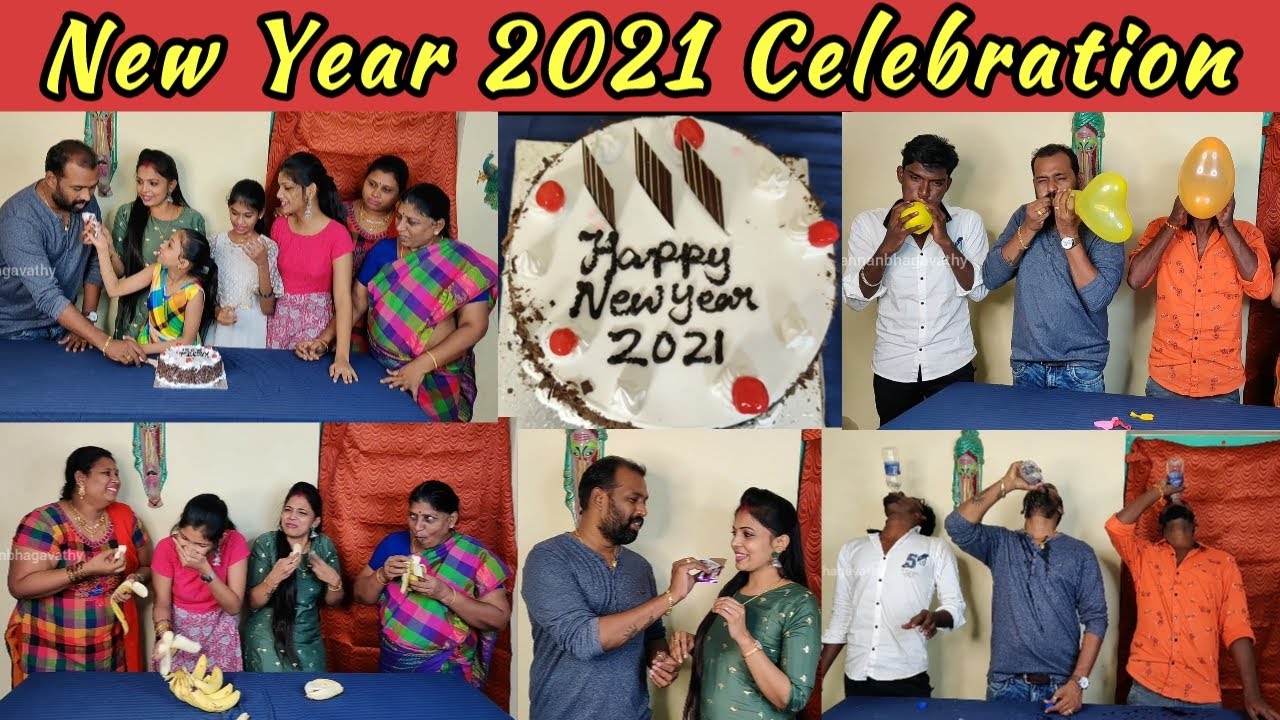 ❤️New Year Celebration❤️|10 Fun Task😆|kannan❤️bhagavathy|Family❤️