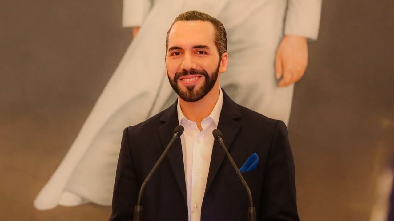 Presidente Nayib Bukele anuncia su candidatura para una reelecci&oacute;n en el periodo 2024-2029