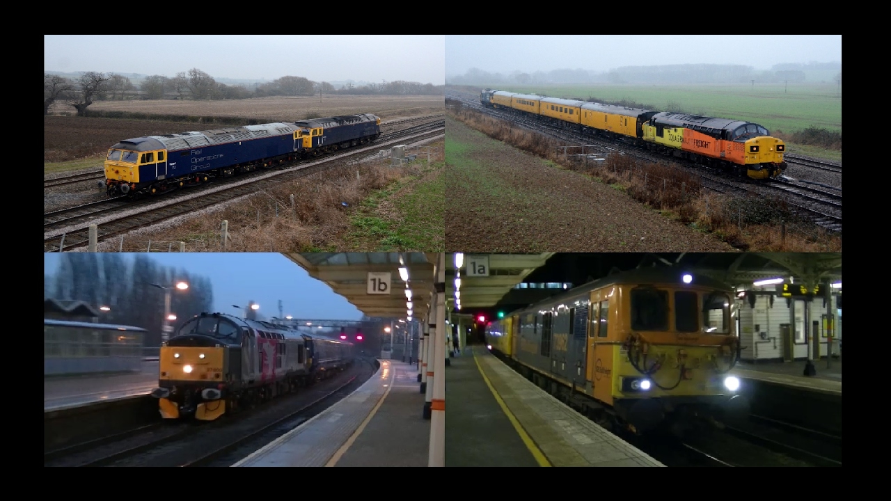 Midlands Motive Power Highlights   January 2017 HD