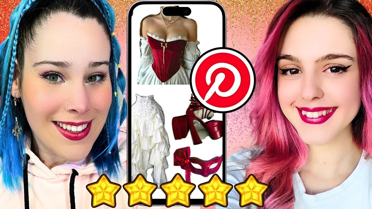 Ποια αντέγραψε καλύτερα το Pinterest Outfit ? 😱👗| Dress to Impress 