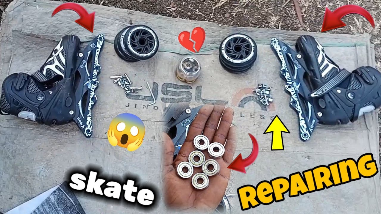 Behli Baar Skating😱Repairing Kia💔// स्केटिंग😯Shoes को साफ किया🤮रिपेयरिंग पेट्रोल से धो🤗डाला ‍||