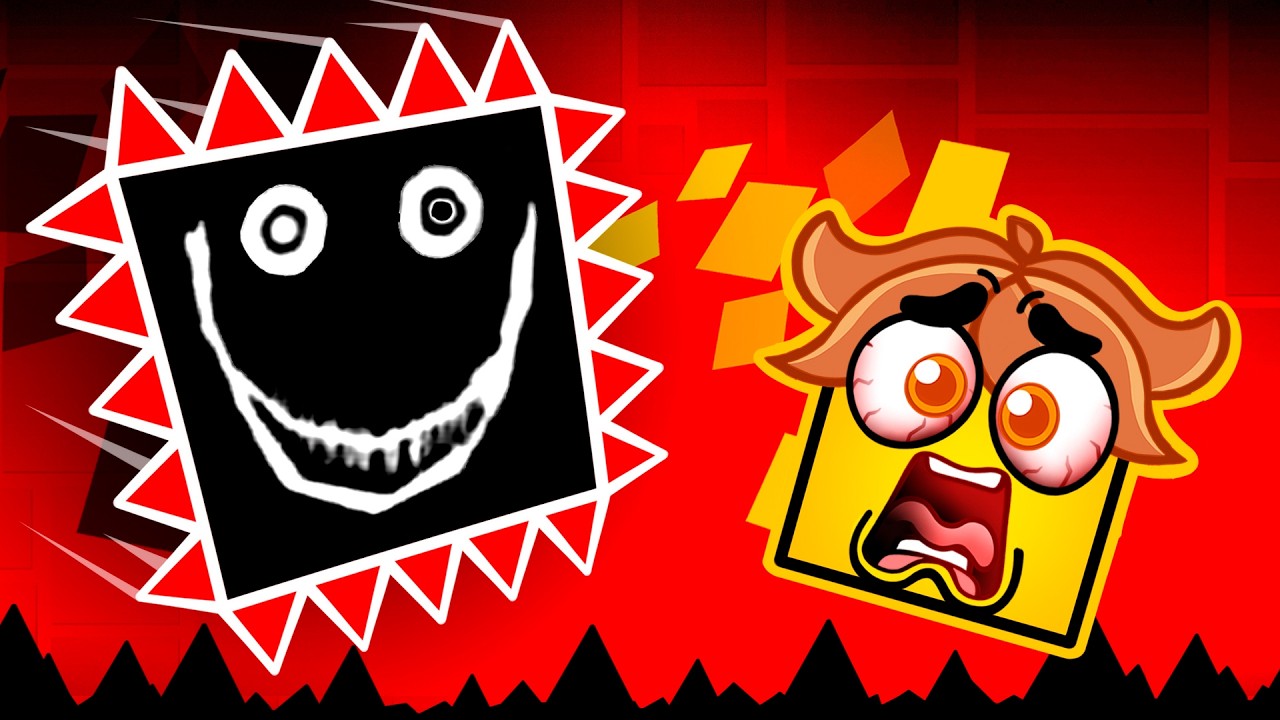 НИКОГДА НЕ ИГРАЙТЕ НА ЭТОМ УРОВНЕ GEOMETRY DASH..