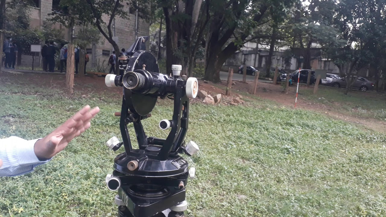 Measurement of Horizontal angle using Theodolite