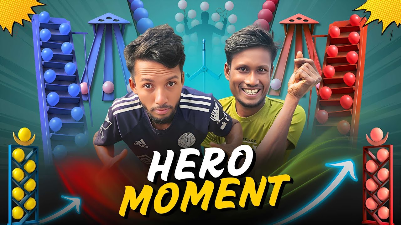 Hero Moment 💪 One Choice Turns Him Into a Legend! Obstacle Challenge 🎈| ChallengeKings