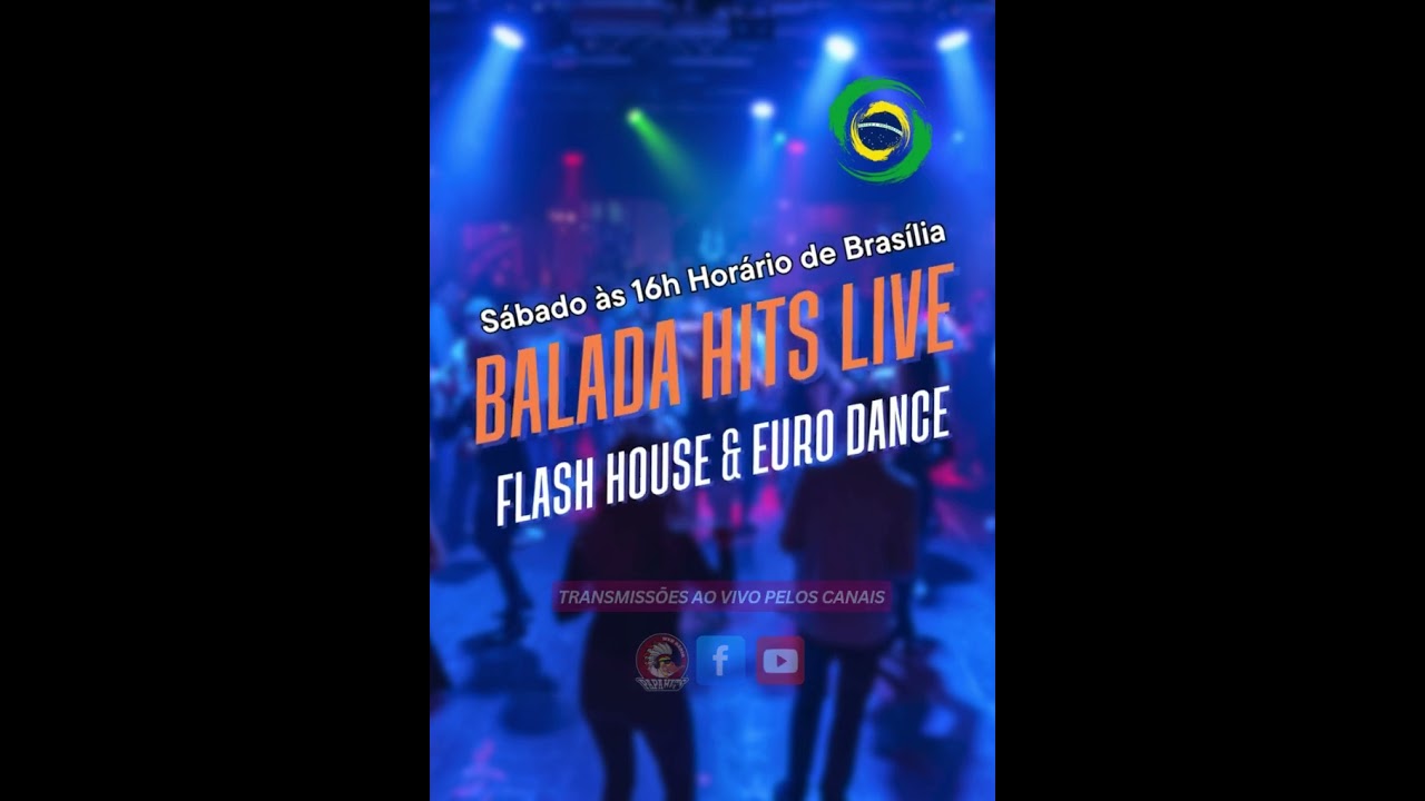 Melhor de Flash House & Euro Dance Sábado às 16h De Brasília
