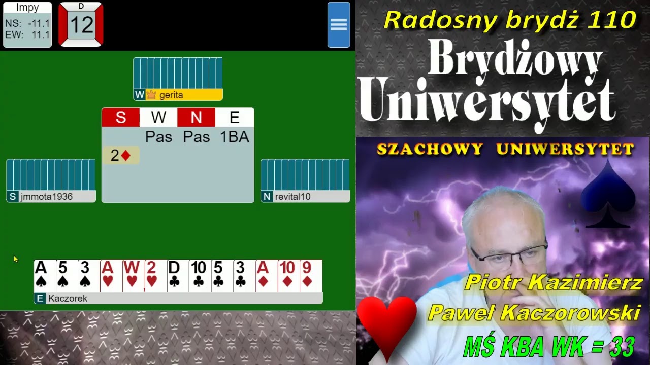 Radosny Brydż RB.110.