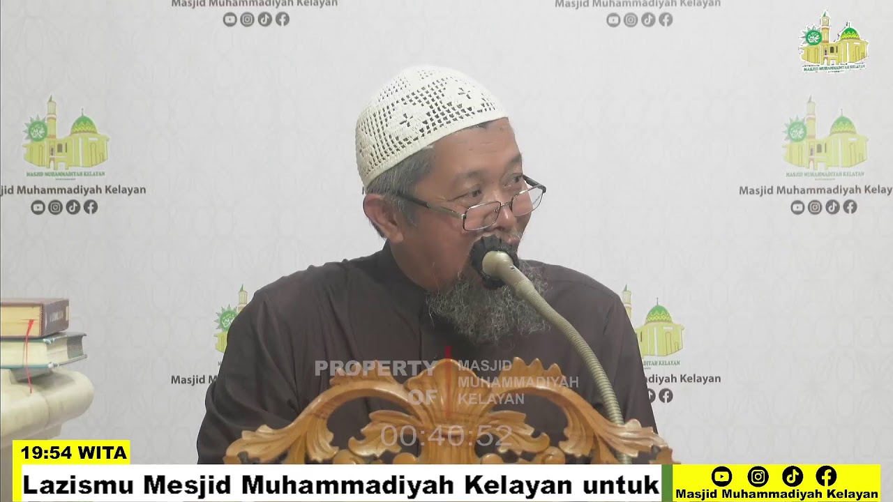 [LIVE] Kajian Tafsir Surah Al-Baqarah ayat 128 - seterusnya - Ust. H. Rusydi Rusli, Lc
