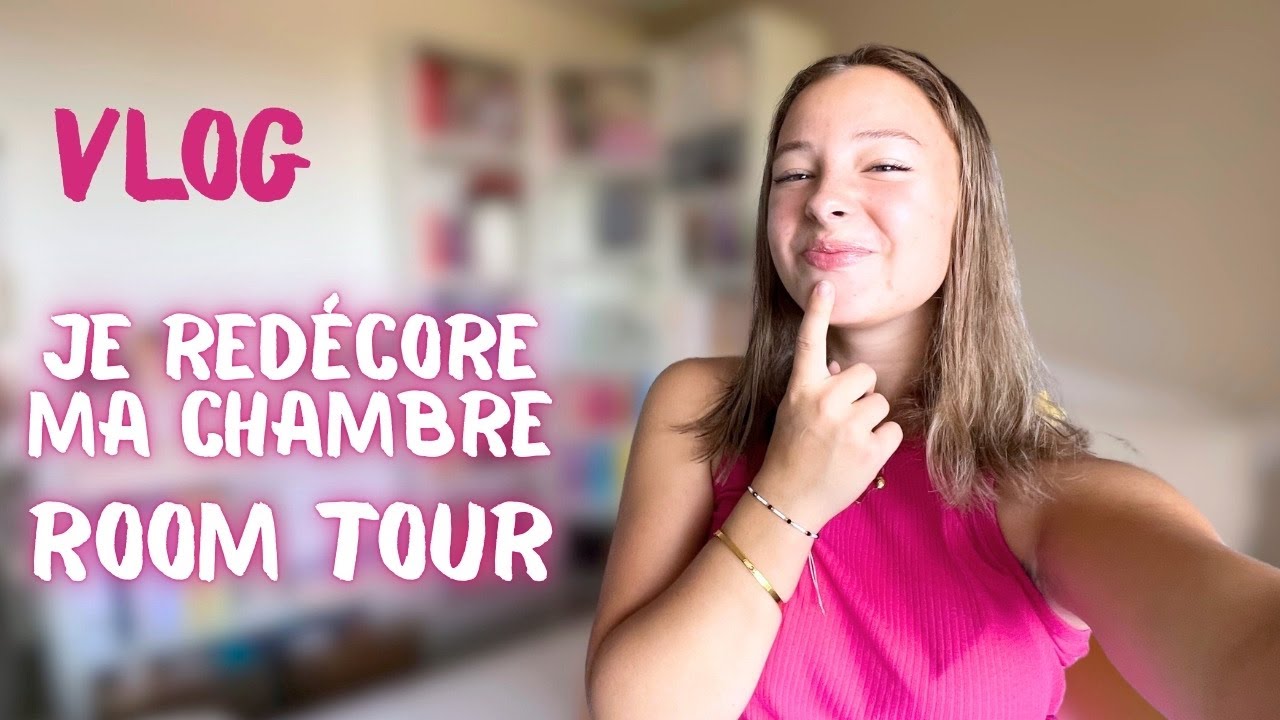 Je refais ma chambre ! Gros rangement et nouvelle déco - Vlog