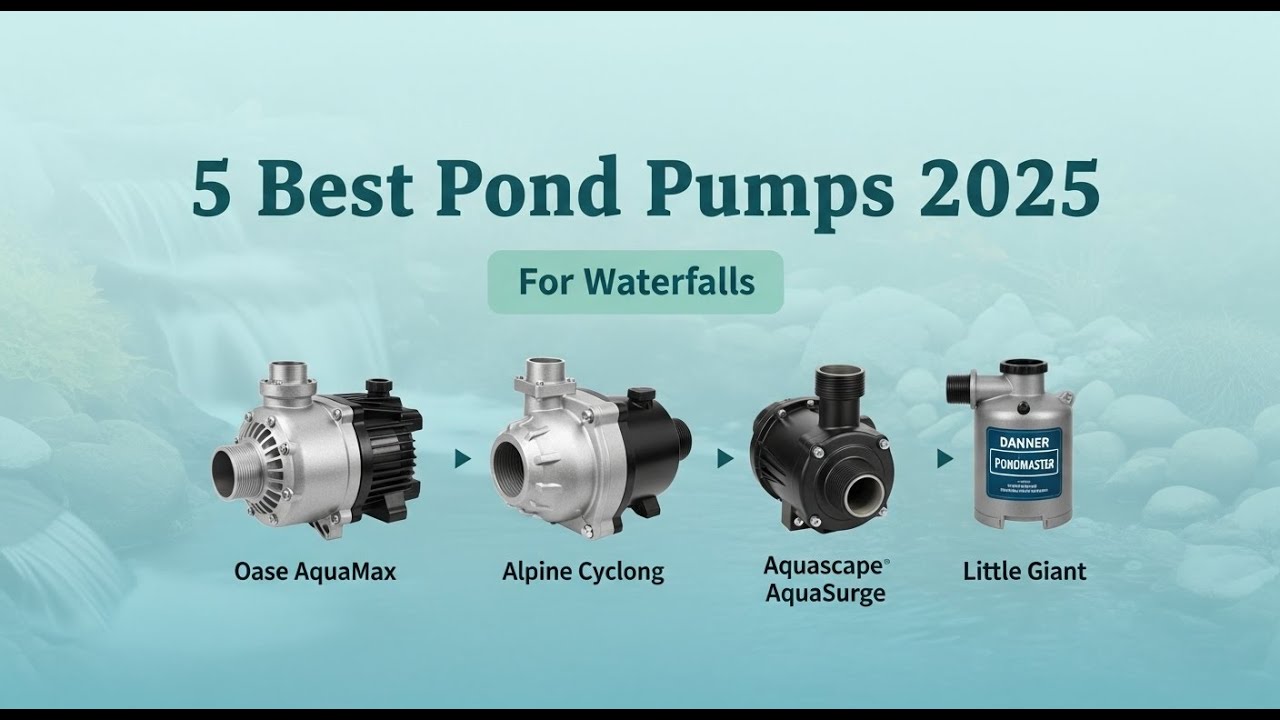 Top 5 Best Pond Pumps 2026