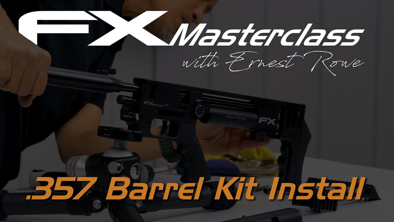 How to Install FX Impact 357 Barrel Kit - FX Airguns