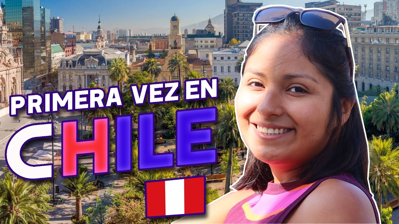 PERUANA🇵🇪 VISITA CHILE🇨🇱 POR PRIMERA VEZ!  SUS PRIMERAS IMPRESIONES DE SANTIAGO