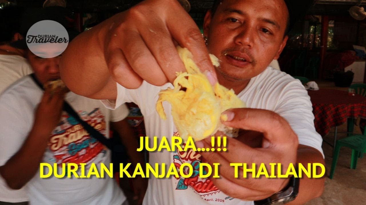 JUARA....!!! DURIAN KANJAO DI THAILAND