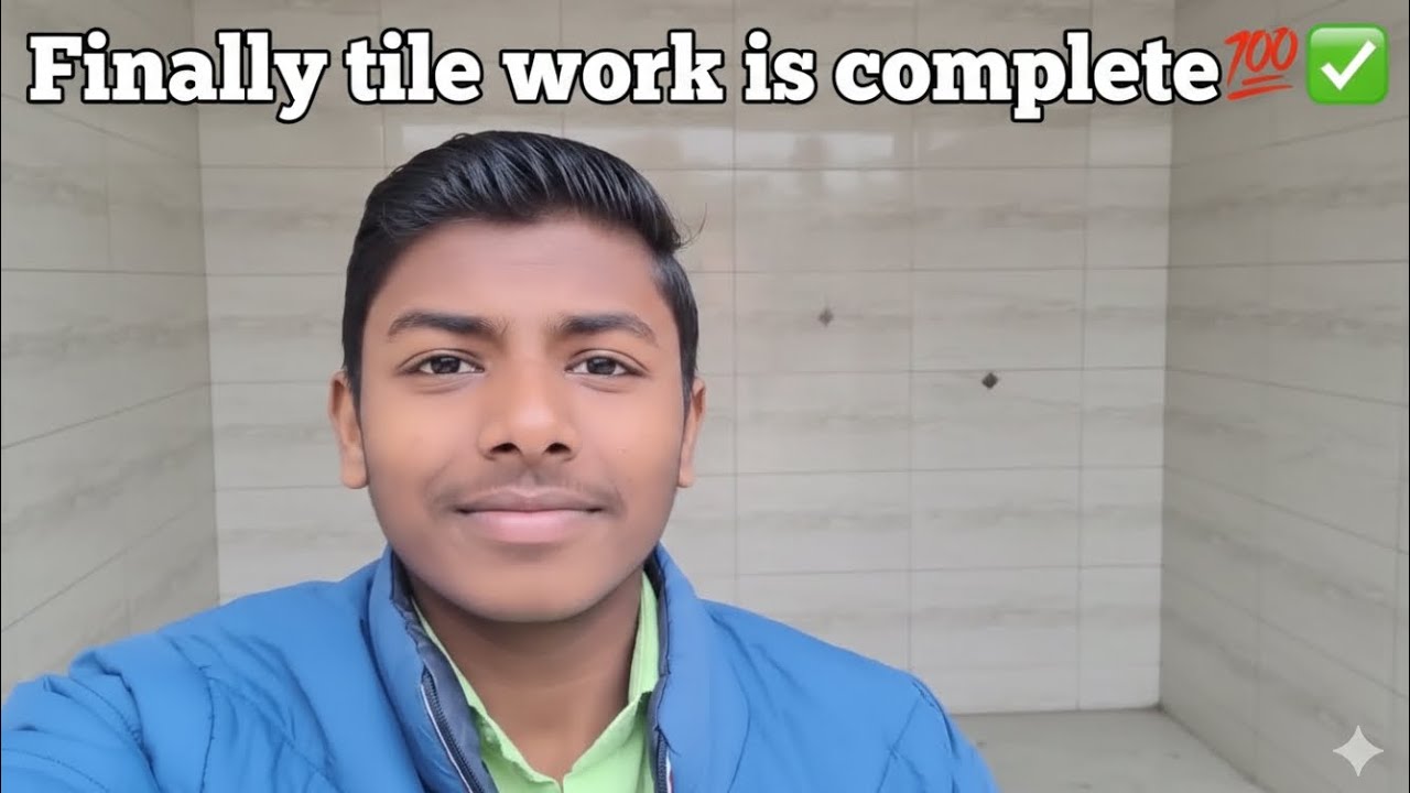 Finally Tile work is complete ✅ @yash_vlogger #tile #vlogs #youtube #work #home #trending 