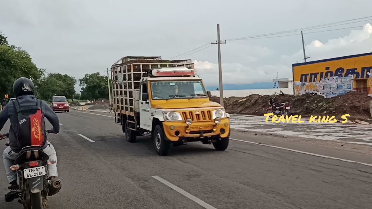 Oddanchatram TO Dindigul bike Ride more bus and car, bike crossing at Diwali time