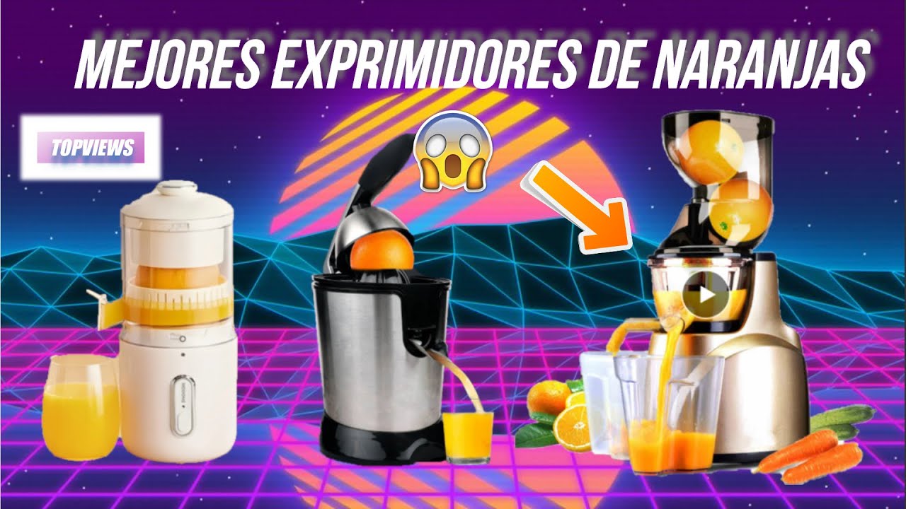 🎁¡TOP 3 MEJORES EXPRIMIDORES de naranjas de aliexpress en 2025! | ¿Exprimidor AUTOMÁTICO o MANUAL?🍊✅