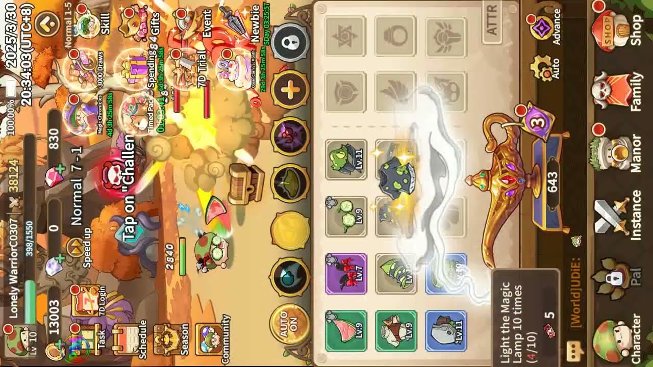Legend of Mushroom: Rush - SEA v2 Android Game Review and Tutorial Mod Menu