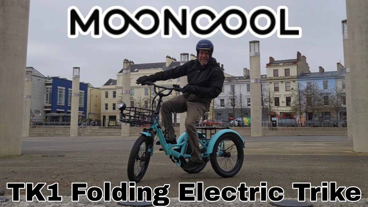 Складной электрический трехколесный велосипед от MOONCOOL TK1