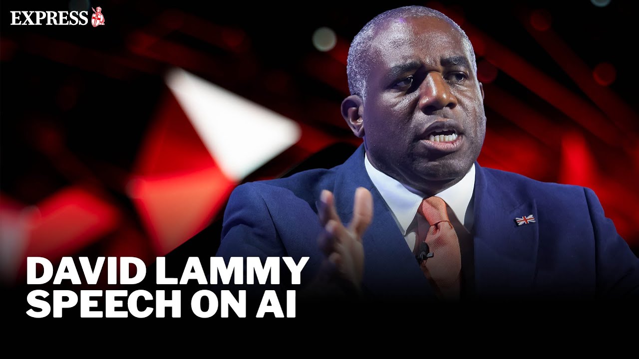 David Lammy delivers keynote speech at AI conference
