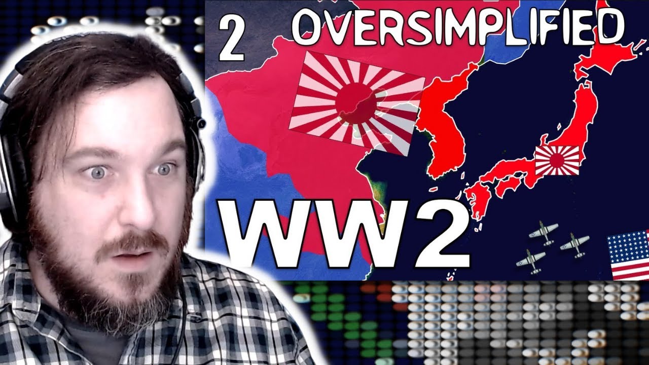 World War II - So Many Atrocities!! WW2 - OverSimplified (Part 2) [Reaction]