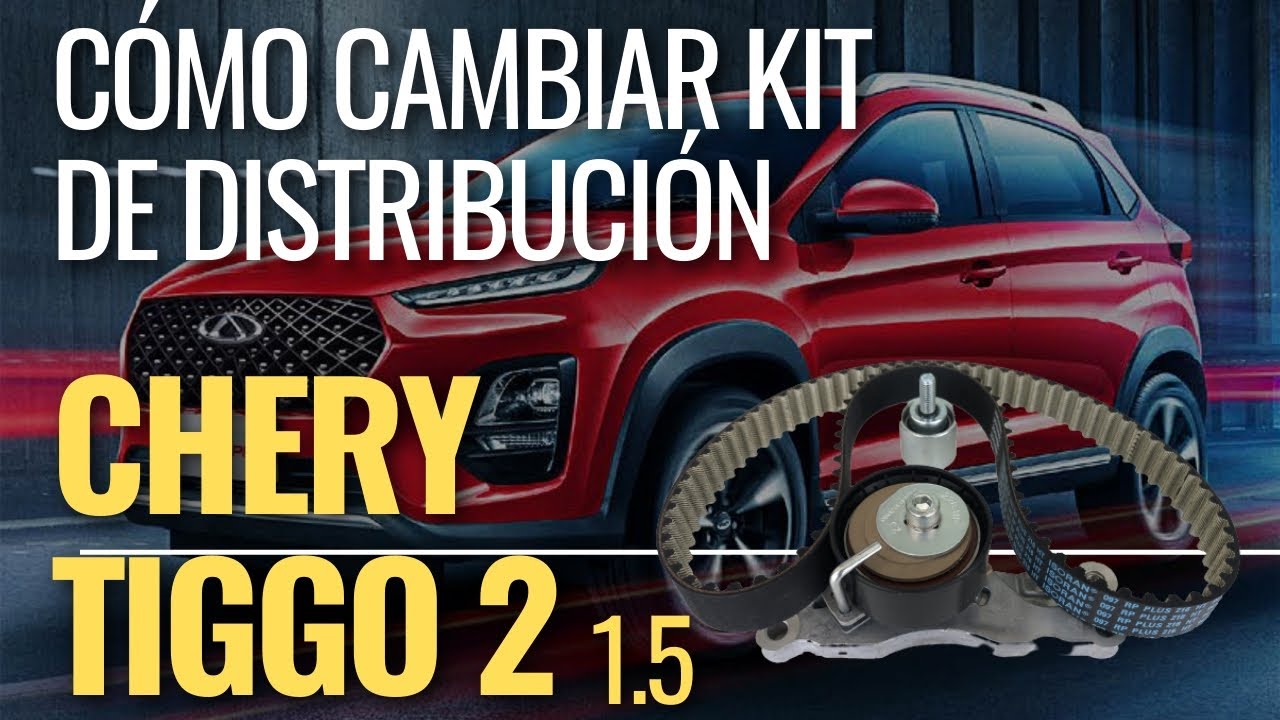 cómo cambiar kit de distribución en Chery tiggo 2 (puesta a punto)