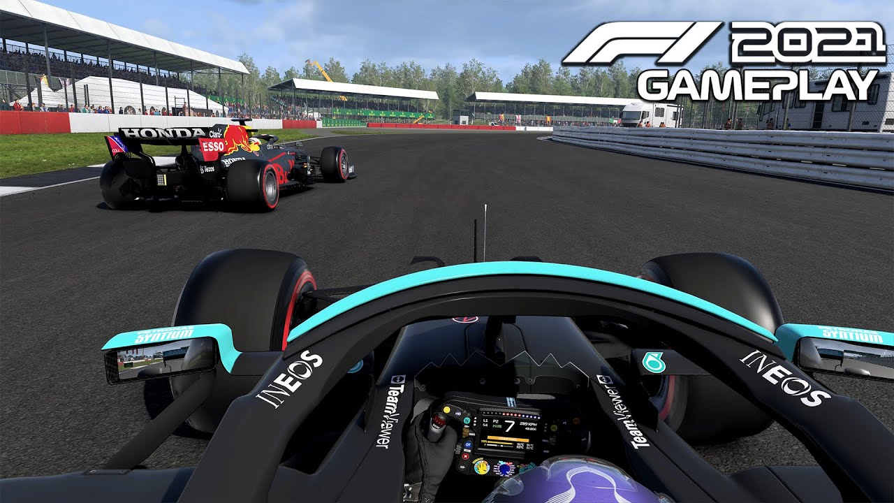 F1 2021 British GP Lewis Hamilton Onboard Race At Silverstone | F1 2021 Gameplay