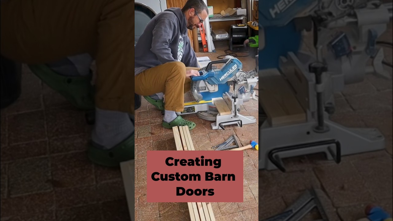 DIY Barn Doors & Butcher Block Desk: Office Makeover!