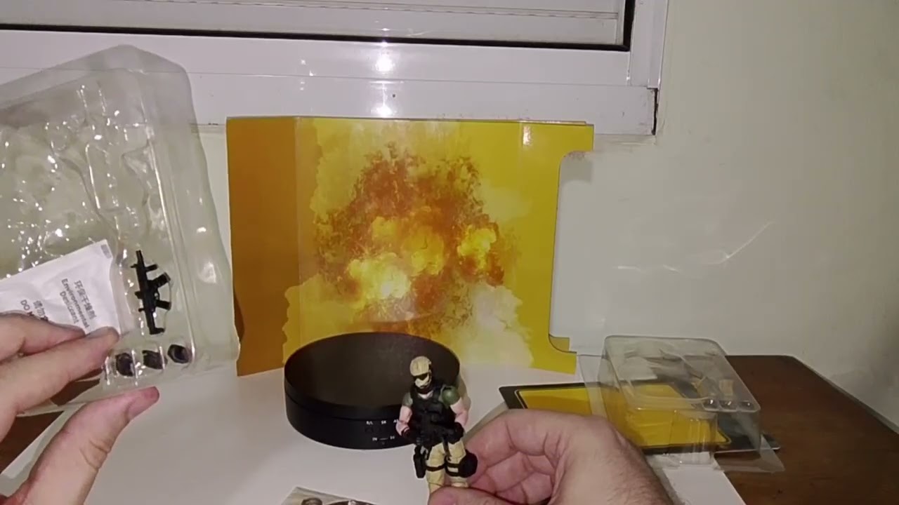Unboxing e Review - Mercenary Snipper Ace - Military Builders - Joytoy 
