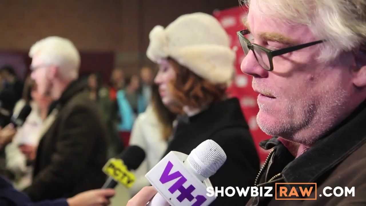 Philip Seymour Hoffman at the Sundance God's Pocket Red Carpet Premiere
