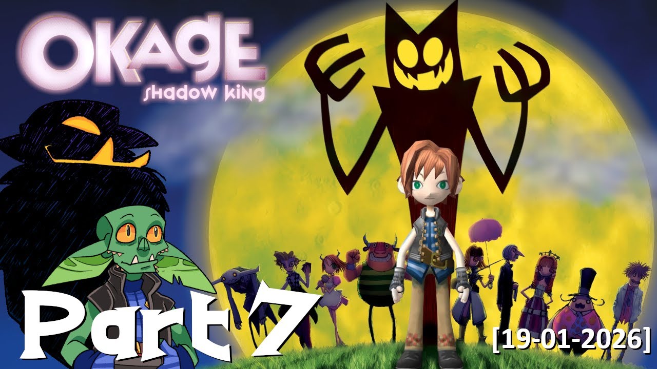 Gremlin Plays Okage Shadow King Part 7 [Twitch VoD] (19/01/2026)