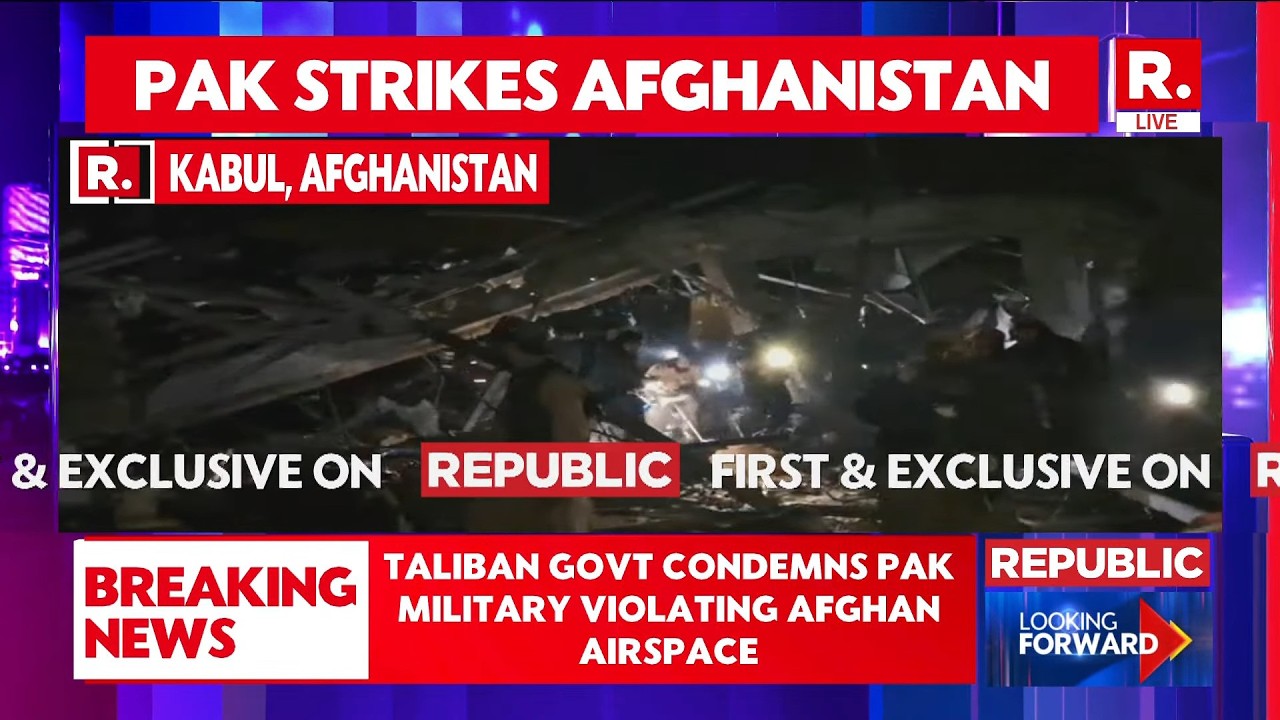 BREAKING LIVE: 400+ Killed In Kabul Airstrikes, Afghan Govt Claims | Pakistan-Afghanistan War