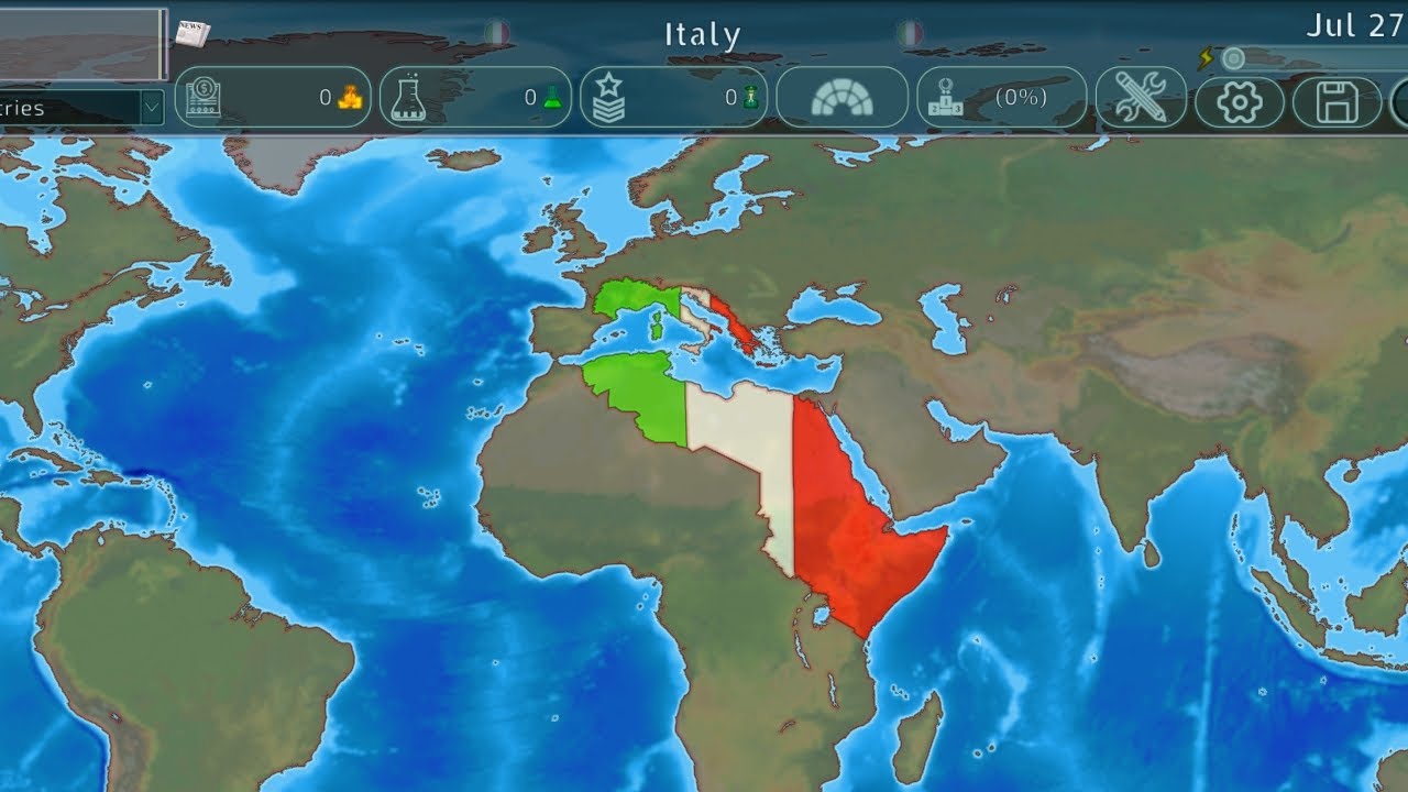 Playing as Italy🇮🇹 In DummyNation