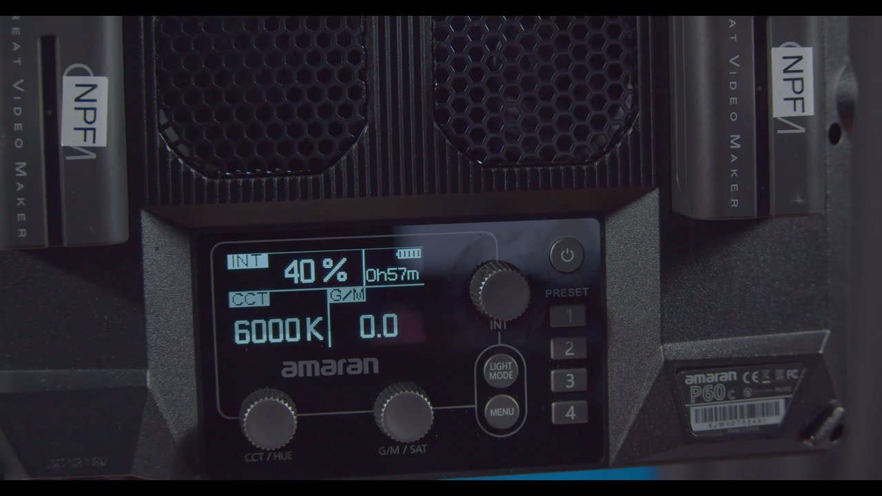 Amaran P60c - UPDATE!!!