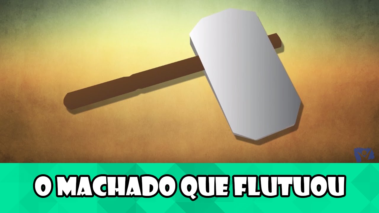 DESENHOS BÍBLICOS - O MACHADO QUE FLUTUOU